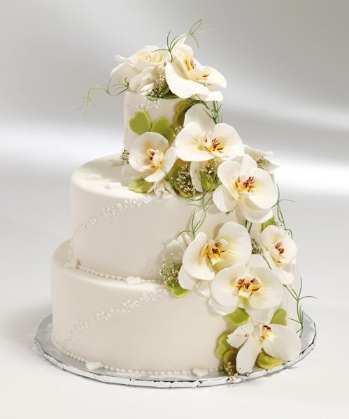 Hochzeitstorte Orchidee