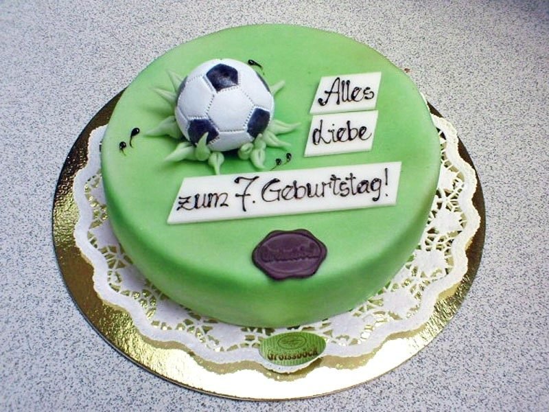 Fußballtorte