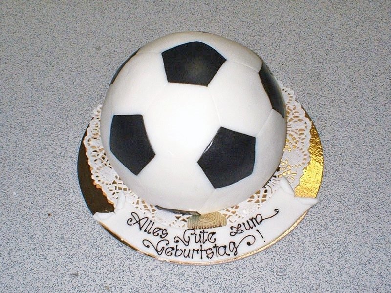 Fußball-Torte