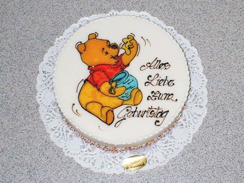 Winnie Pooh Geburtstagstorte
