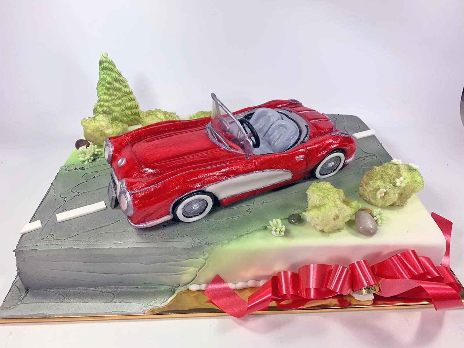 Marzipan-Cabrio Auto