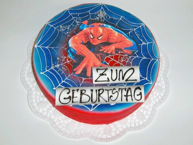 Spiderman Torte