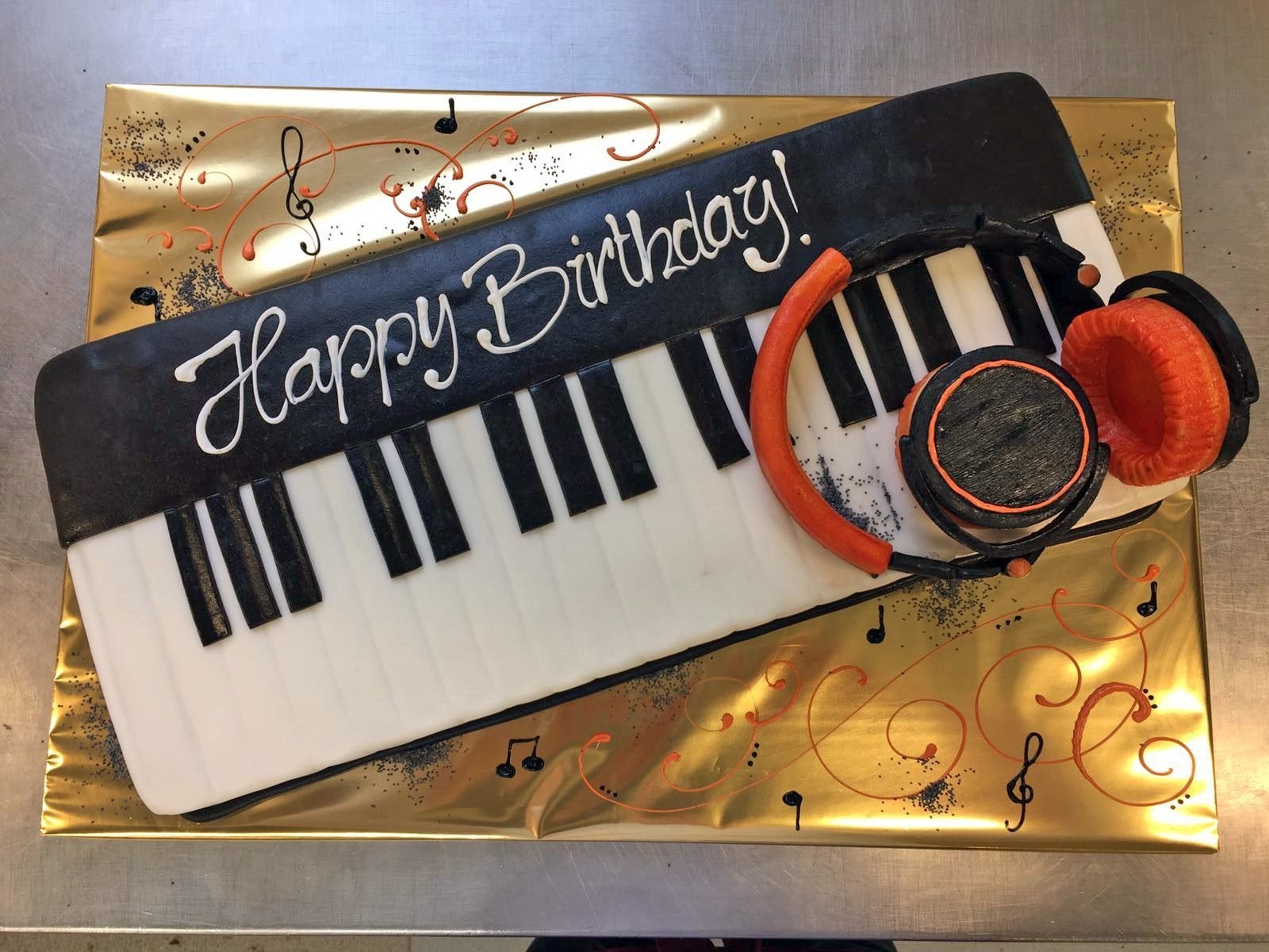 Keyboard-Torte