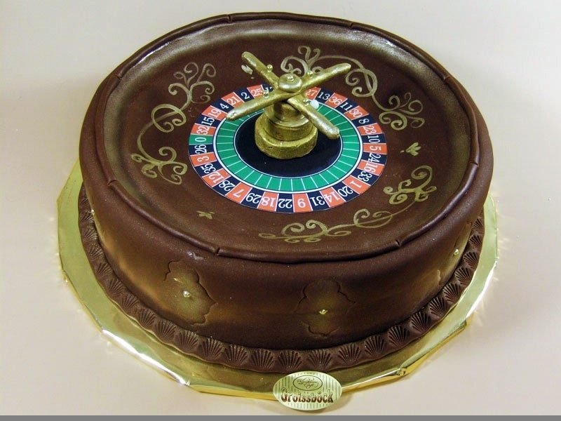 Roulette-Torte