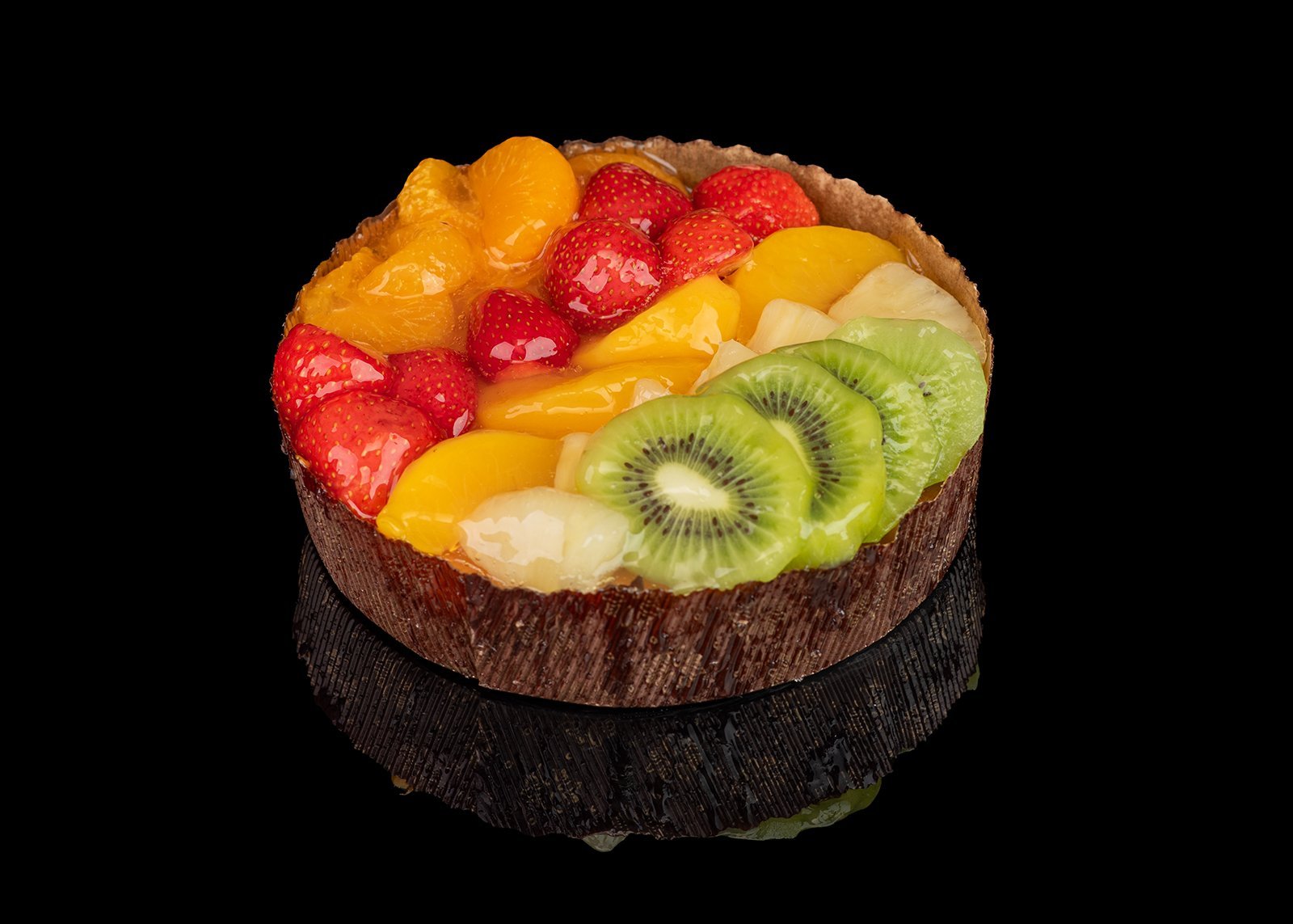 Obstkuchen rund