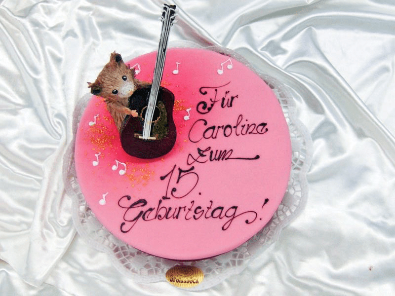 Hamster mit Gitarre