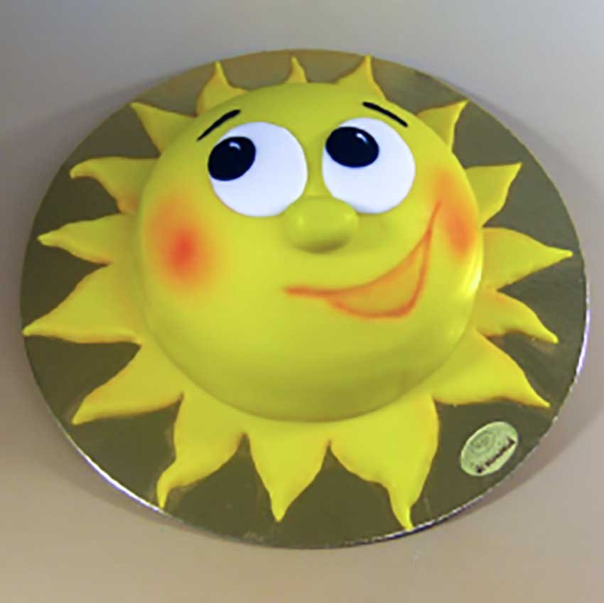 Sonnengesicht – Torte